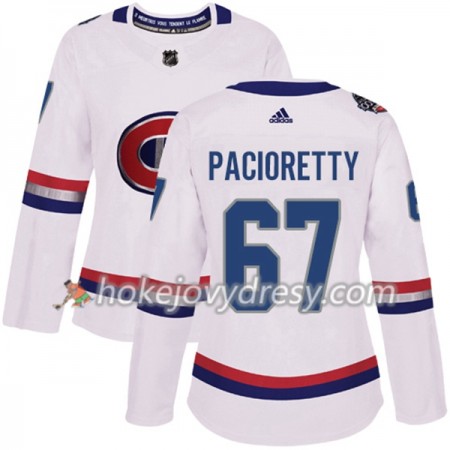 Dámské Hokejový Dres Montreal Canadiens Max Pacioretty 67 Bílá 2017-2018 Adidas Classic Authentic